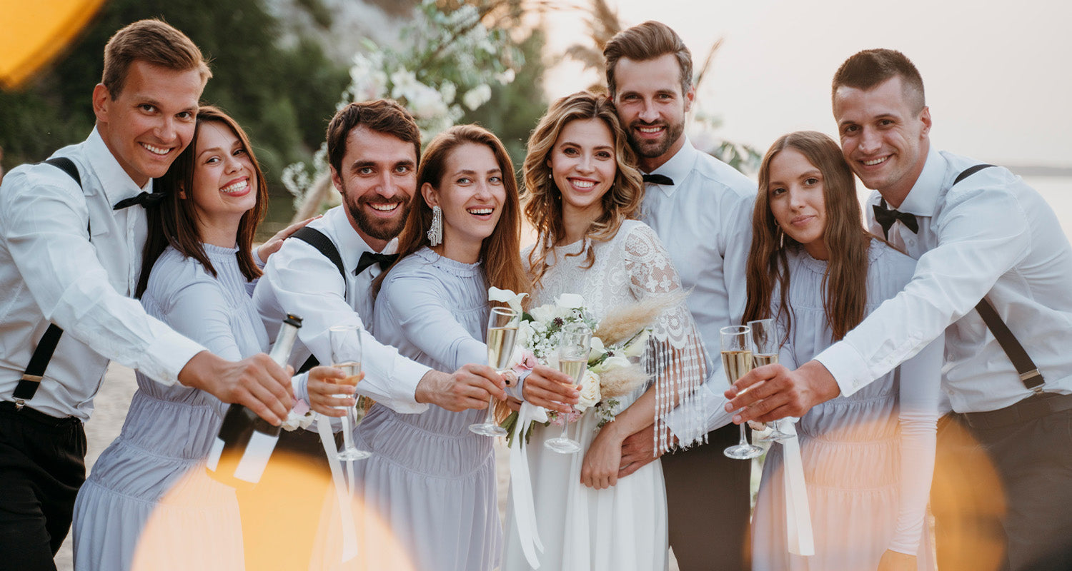 Hochzeit mit Gästen