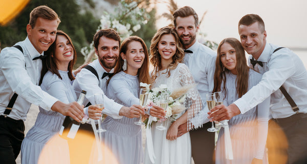 Hochzeit mit Gästen