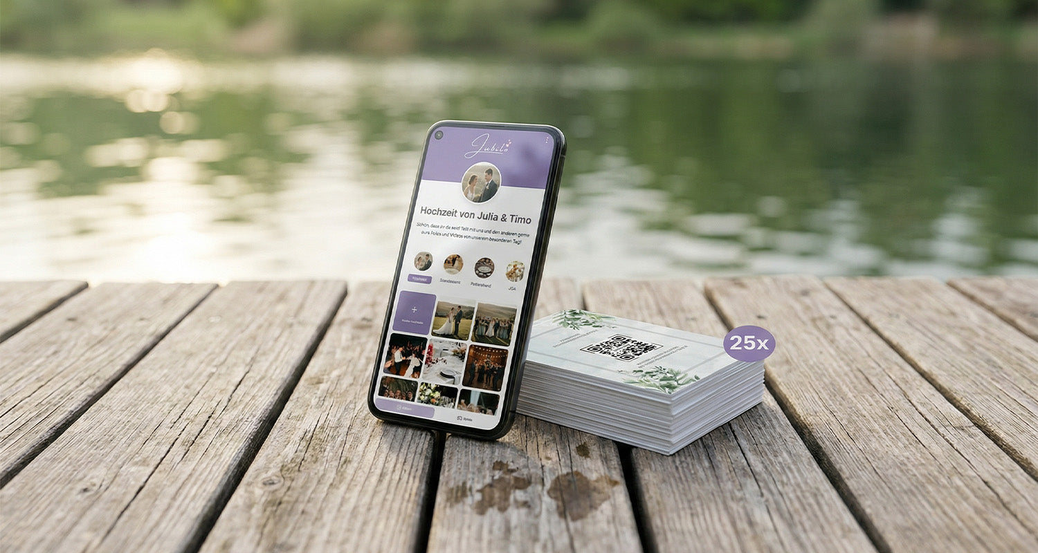 Individuelles Design & fertige Tischkarten inklusive