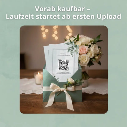 Hochzeits Fotoapp + 25 Tischkarten